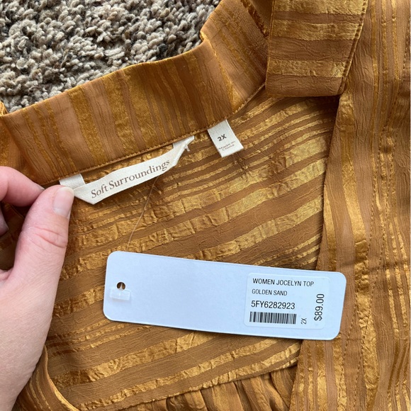 Soft Surroundings Jocelyn Blouse - Picture 7 of 7